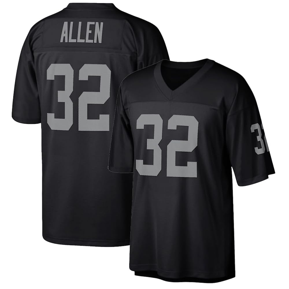 ウィルソン ユニフォーム マーカスアレン チーフス XXL　#32【4384 Amazon.com: Marcus Allen Las Vegas Raiders #32 Black Kids